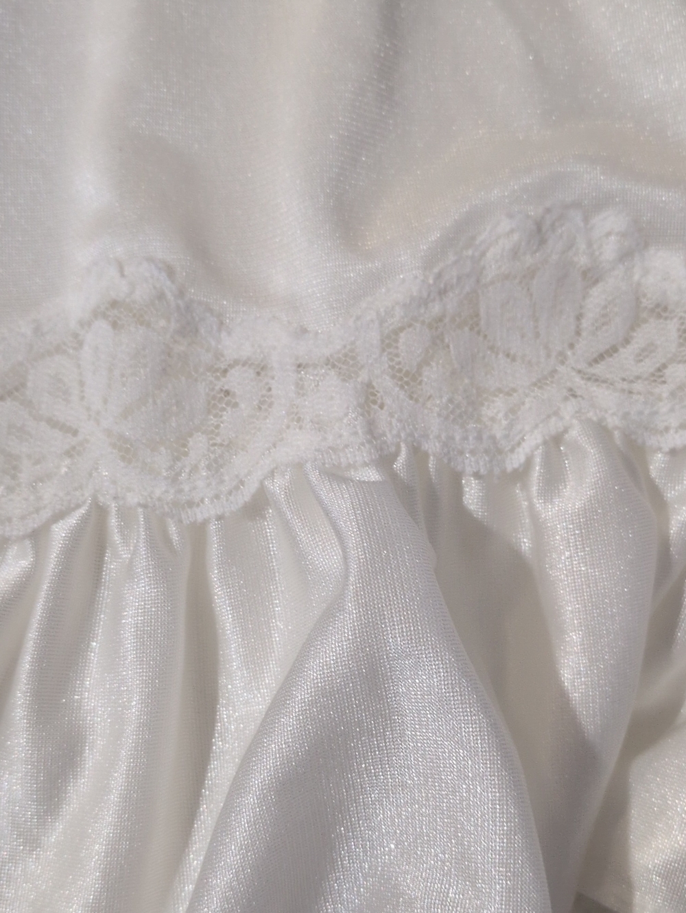Vintage Ruffled Half Slip - Picture 2 of 7